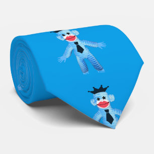 Jazzy Blue Monkey Tie