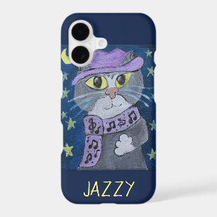 Jazzy Cat Painting