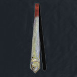 Jazzy Fish Tie<br><div class="desc">This Jazzy Fish necktie bears the image of a colorful fish on a canvas.</div>