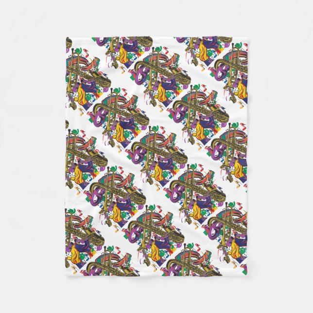 JAZZy Fleece Blanket (Front)