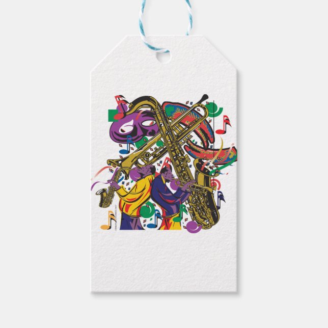 JAZZy Gift Tags (Front)