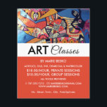 Jazzy Graffiti Art, Art Class Advertising Flyer<br><div class="desc">Jazzy Graffiti Art,  Art Class Advertising Flyer by The Business Card Store.</div>