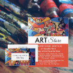 Jazzy Graffiti Art, Art Supplies Store Flyer<br><div class="desc">Jazzy Graffiti Art,  Art Supplies Store Advertising Flyer by The Business Card Store.</div>