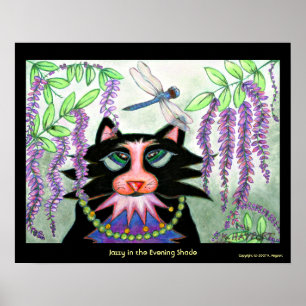 Jazzy in the Evening Shade Poster