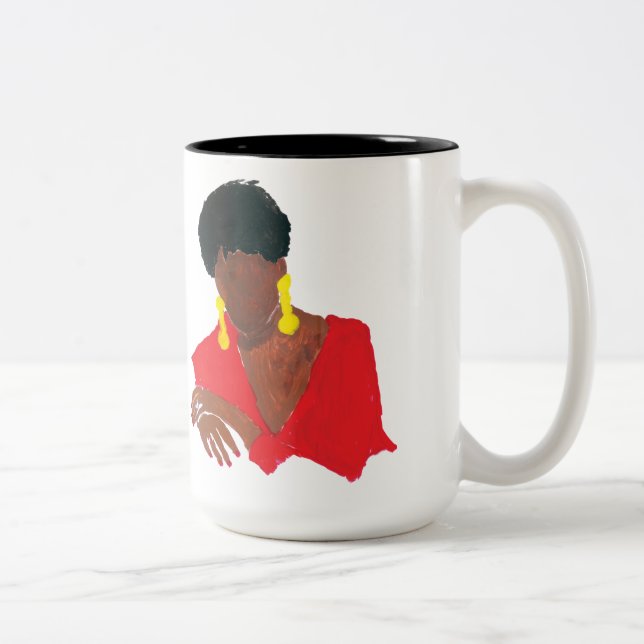 Jazzy Lady Classic Mug (Right)