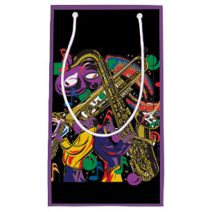 Jazzy New Orleans Music Fest Small Gift Bag