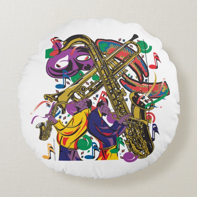 JAZZy Round Cushion (Front)