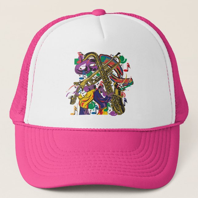 JAZZy Trucker Hat (Front)