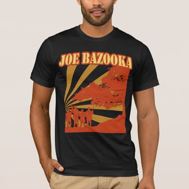 JB 2 orange on black T-Shirt (Front)
