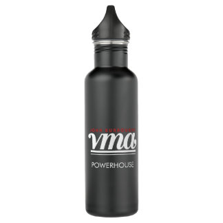JBHS VMA Black with White Logo Customizable 710 Ml Water Bottle