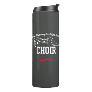 JBHS VMA Black with White Logo Customizable Thermal Tumbler
