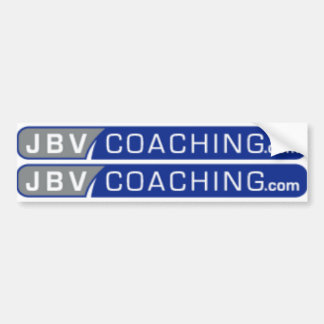jbv coaching top tube logos blue bumper sticker