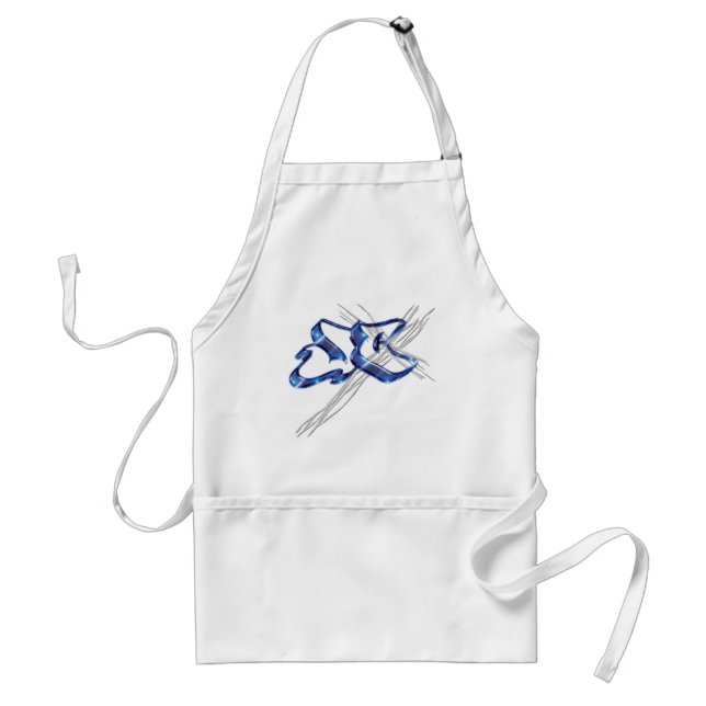 JC Jesus Christ Graffiti Standard Apron (Front)