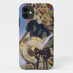JC Leyendecker Queen Maeve Celtic Warrior iPhone 11 Case