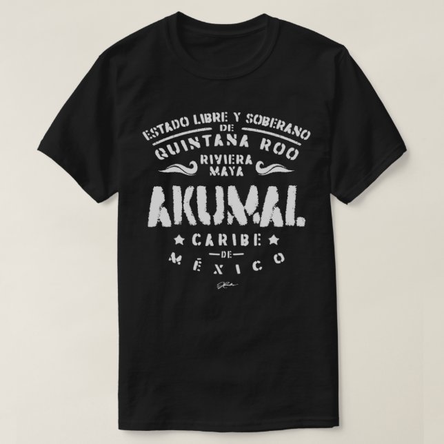JCombs Akumal, Meico  T-Shirt (Design Front)