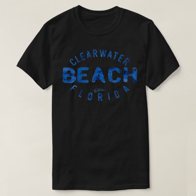 JCombs Clearwater Beach, FL  T-Shirt (Design Front)