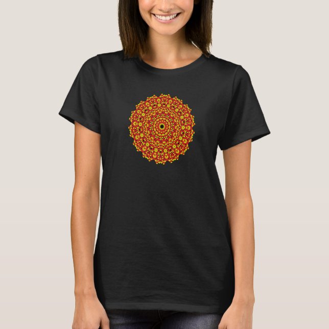 JCombs Ornamental Tiling Pattern Mandala Premium_2 T-Shirt (Front)