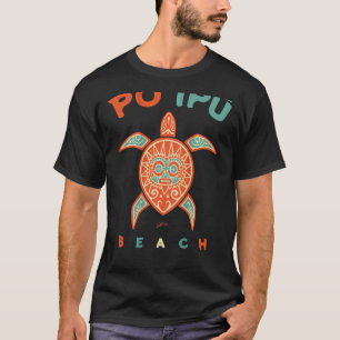 Jcombs Poipu Beach Kauai Hawaii Sea Turtle Beach T-Shirt