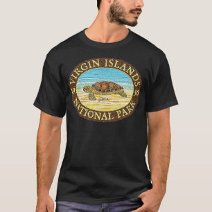 JCombs Virgin Islands National Park Sea Turtle on  T-Shirt