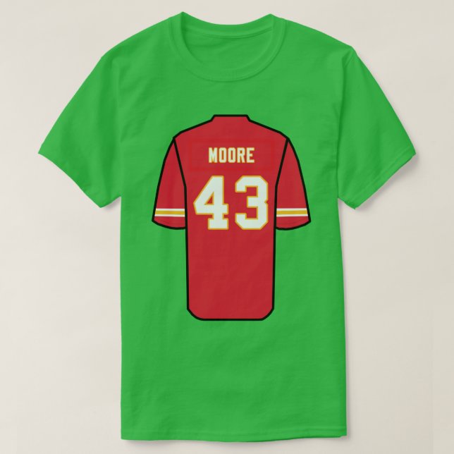 JD Moore Jersey T-Shirt (Design Front)