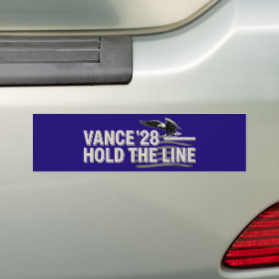 JD Vance 2028 America First Conservative Bumper Sticker