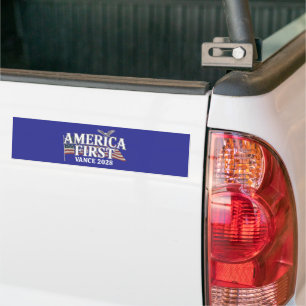 JD Vance 2028 America First Conservative  Bumper Sticker