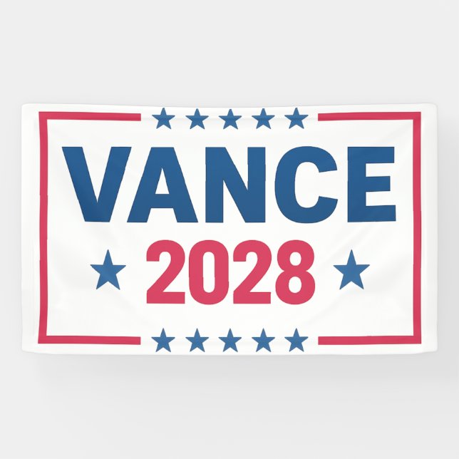 JD Vance 2028 Banner (Horizontal)