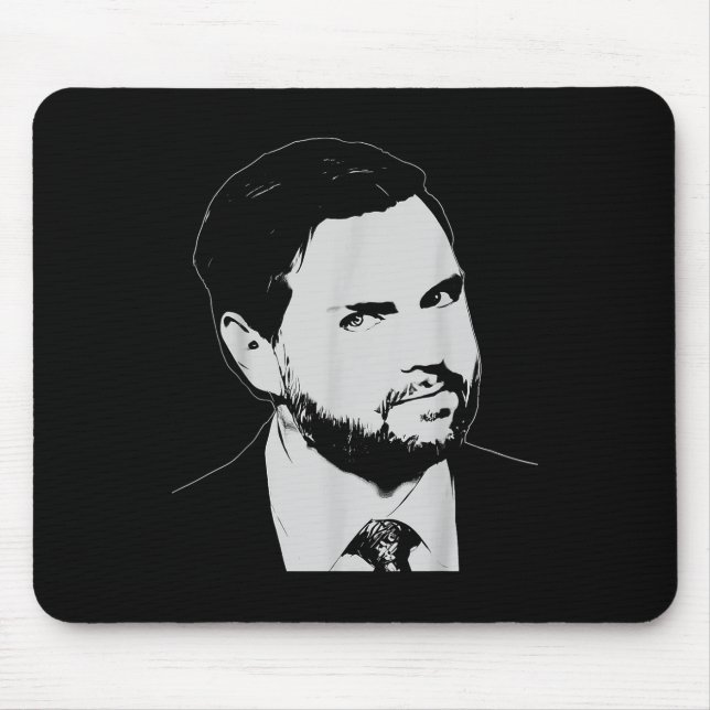 Jd Vance 2028 Glance Inauguration 2025 Vp Mouse Pad (Front)