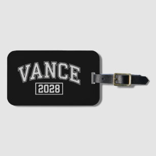 JD Vance 2028 President Election Campaign Vance Luggage Tag