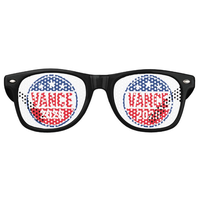 JD Vance 2028 Retro Sunglasses (Front)