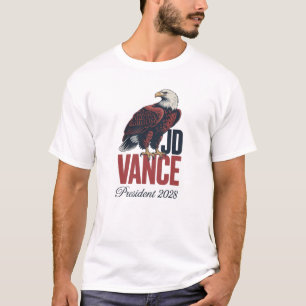 JD Vance For President 2028 America First T-Shirt