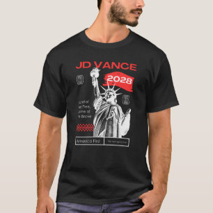 JD Vance For President 2028 Conservative T-Shirt