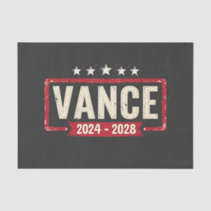 Jd Vance Trump Election 2028 President Vote Tissue Paper