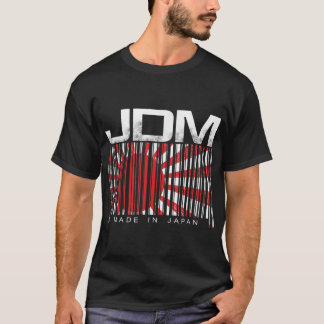 JDM Barcode Made in Japan Motorsport Mens   T-Shirt