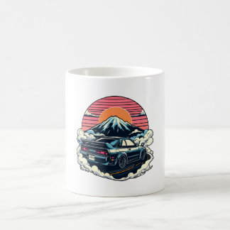 JDM car Japanese Retro Car Racing Drifting Legend Coffee Mug