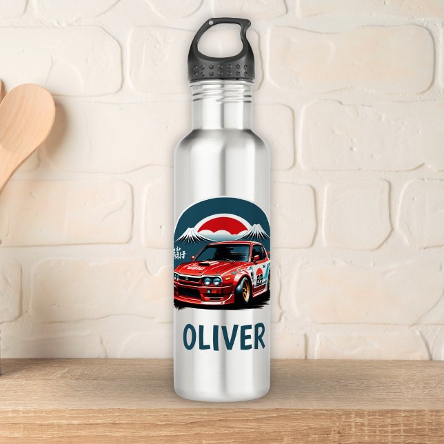 JDM Drifting Legend  Racing Car Personalised 710 Ml Water Bottle (Creator Uploaded)