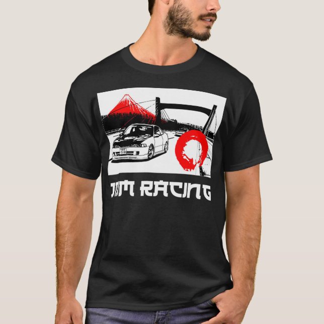 JDM Japanese Street Racing Gift  T-Shirt (Front)