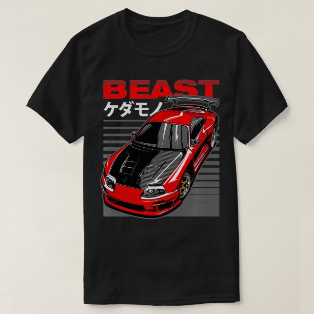 JDM Legend Retro Gaming Racecar Tuning Car Premium T-Shirt (Design Front)