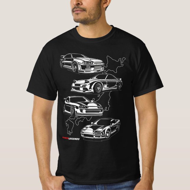 "   'JDM Legends" T-Shirt (Front)