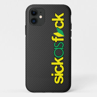 JDM sickasfck green yellow Logo iPhone 5, 11 Case