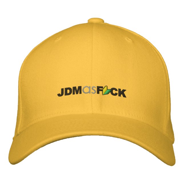 JDMasFCK Embroidered Hat (Front)