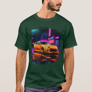 JDMokyo Japan Drift Race Caruning Retro Vintag fri T-Shirt