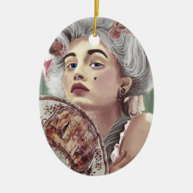 Je Ne Regrette Rien Ornament (Front)