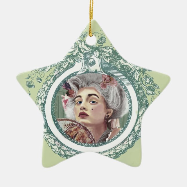 Je Ne Regrette Rien Star Ornament (Front)