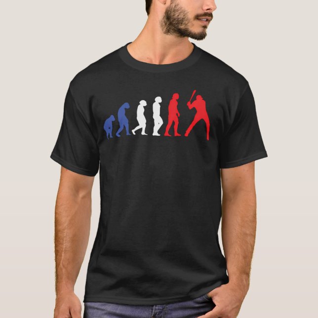 Je Peux Pas J'Ai Baseball - Evolution Baseball T-Shirt (Front)