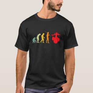 Je Peux Pas J'ai Batterie – Evolution Le Batteur T-Shirt