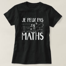 Je peux pas j'ai maths