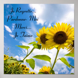 Je Regrette...Pardonne- Moi , Je Taime Poster