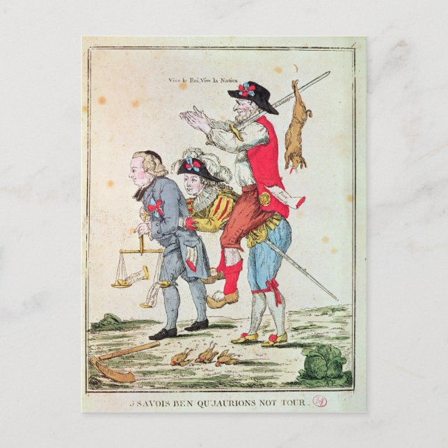 Je Savais Bien Que Nous Aurions Notre Tour' Postcard (Front)