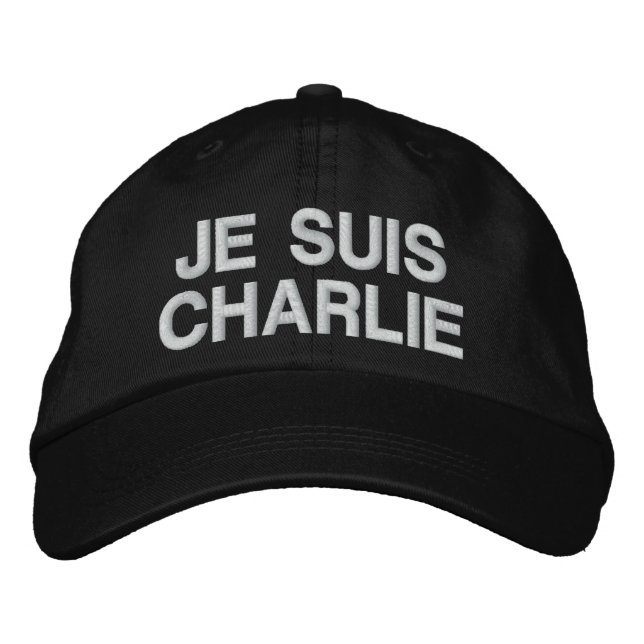 Je Suis Charlie Baseball Cap (Front)